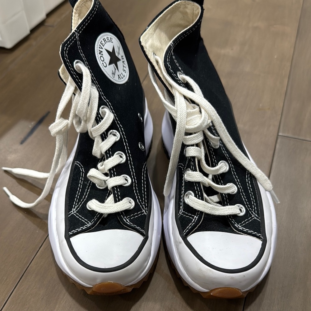 Converse Black and White Chuck Taylor Sneakers